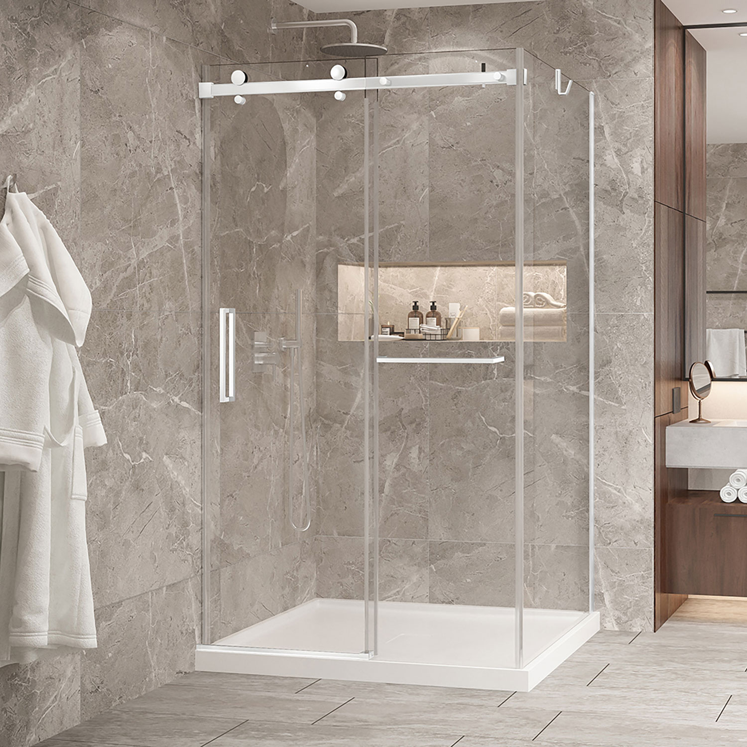 Shower door 48